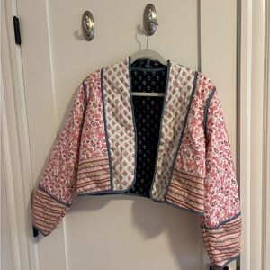 Floral Quilted Women's Jacket